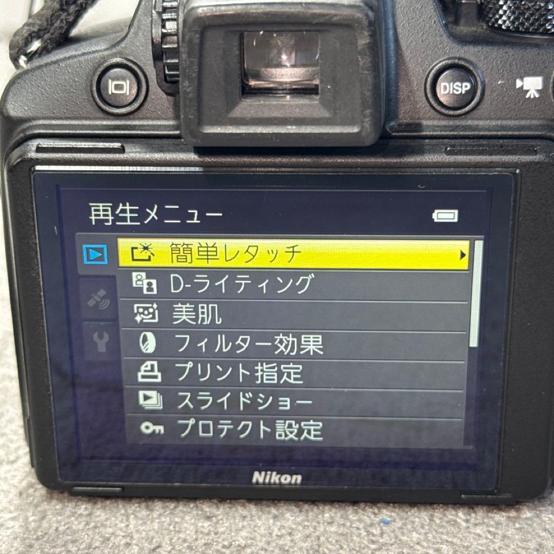 ☆動作OK Nikon coolpix P510 バッテリー＆充電器＆SD付き