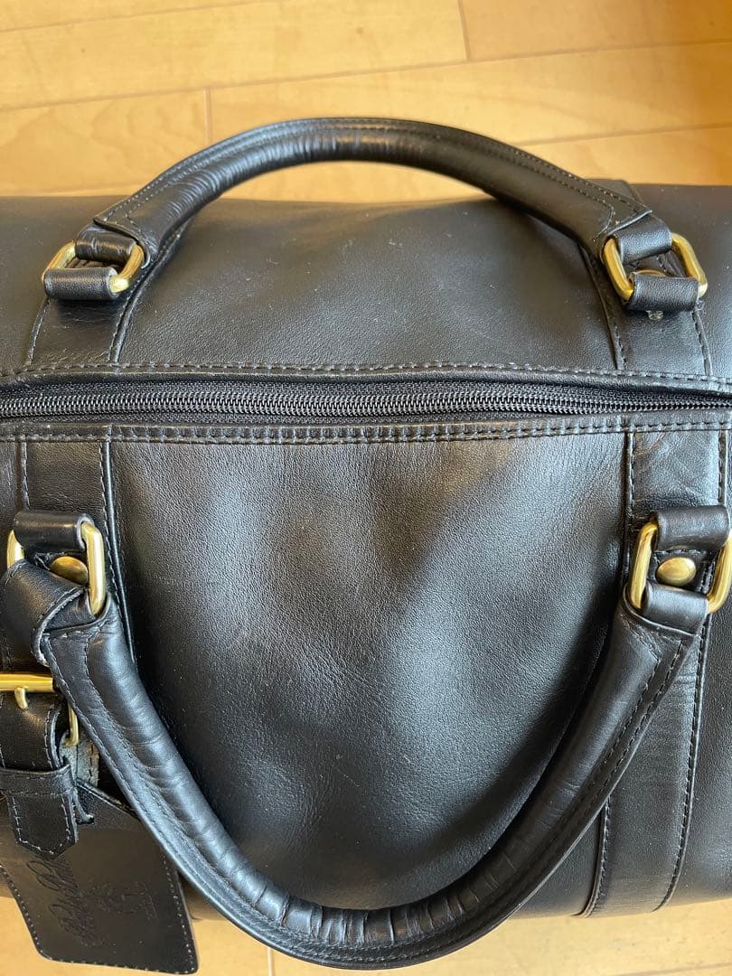 ブルックスブラザーズ BrooksBrothers レザーボストンバッグ