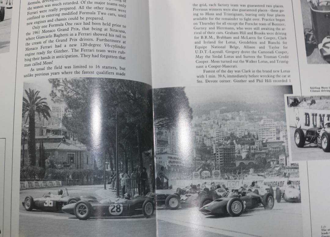 超希少　洋書　ザ・モナコグランプリ　英語版（翻訳版ではありません）　　中古本