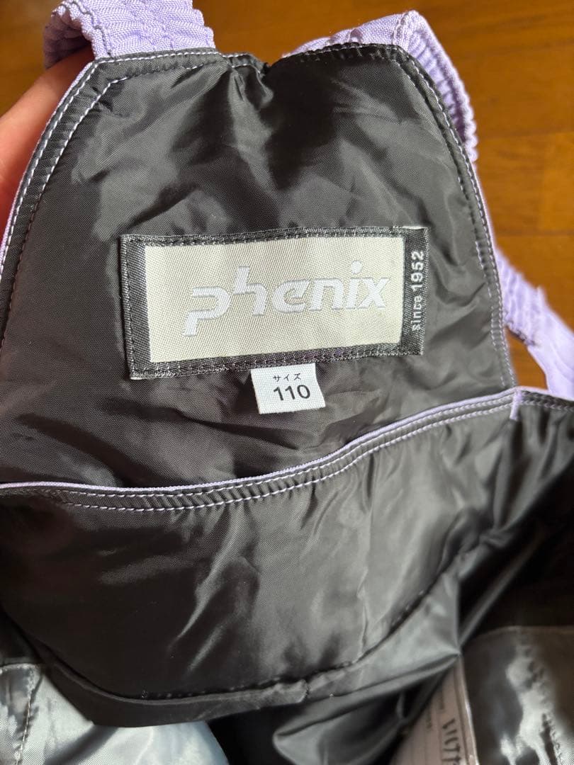 さくら！Phenix 子供用スキーウェアセット110サイズ 可愛い♡