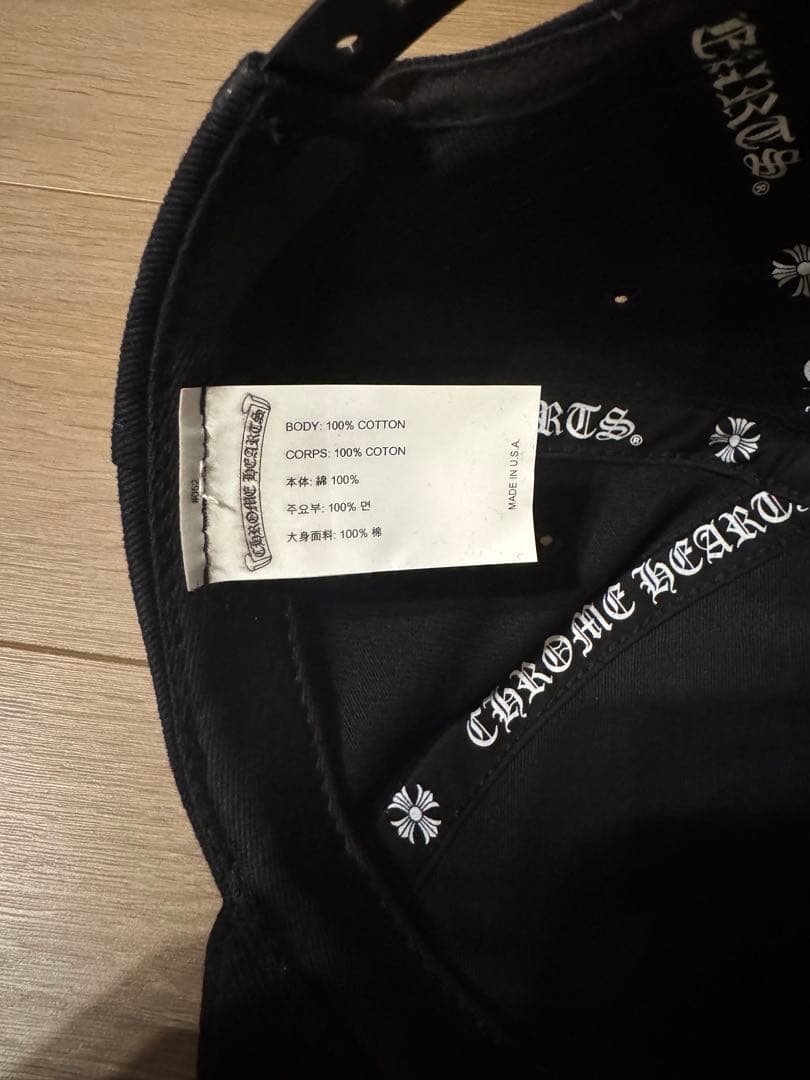 美品確実正規　CHROME HEARTS ベースボールキャップ　クロムハーツ