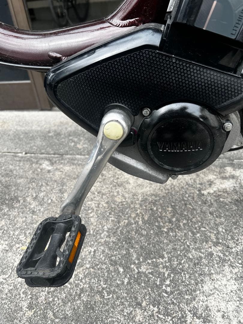 電動アシスト自転車 ブラウン 前カゴ付き