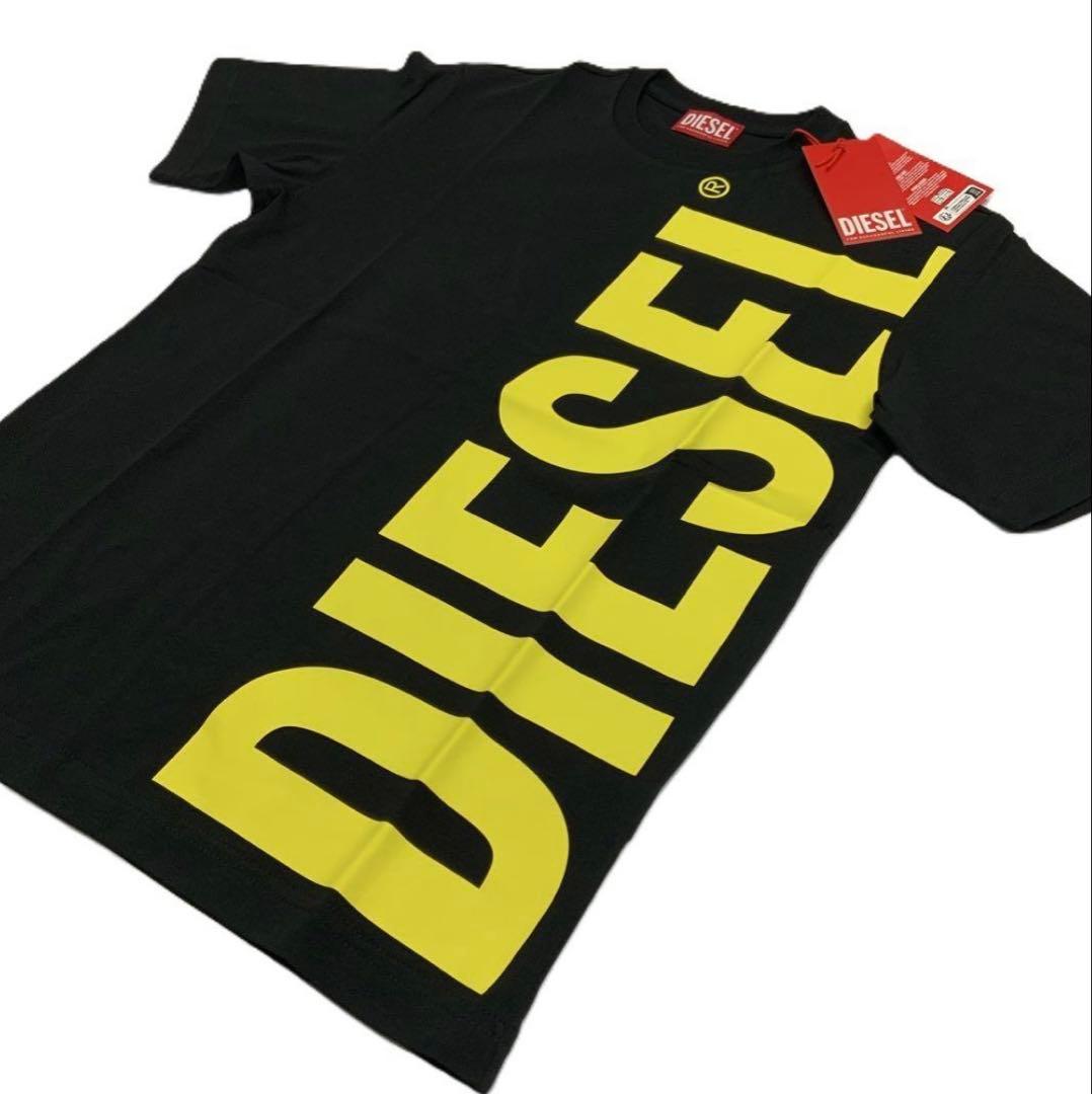 新品　ディーゼル　Tシャツ　16Y　J02737　BIGロゴ　大人も着用可！