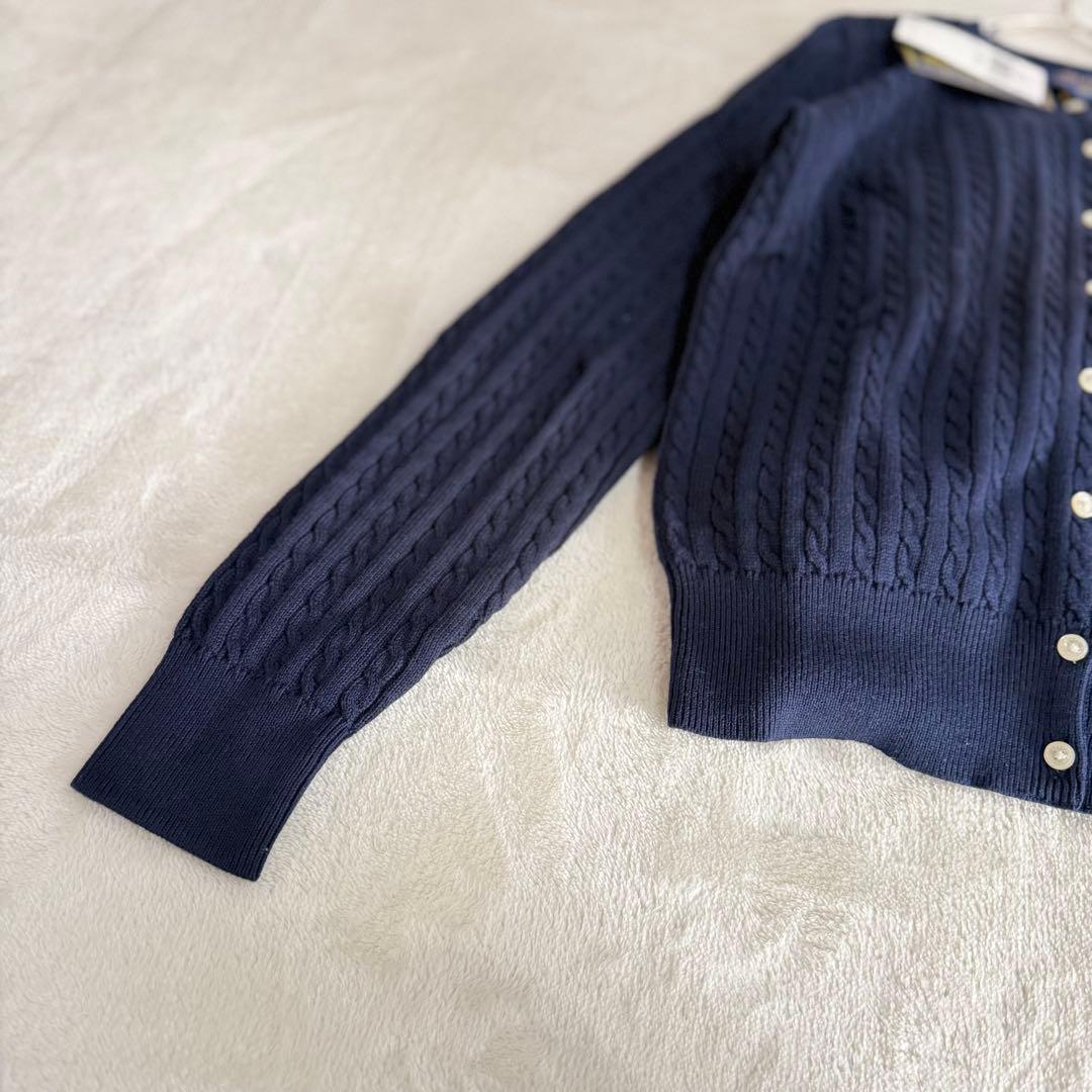 POLO RALPH LAUREN ケーブルニットカーディガン L(12-14)