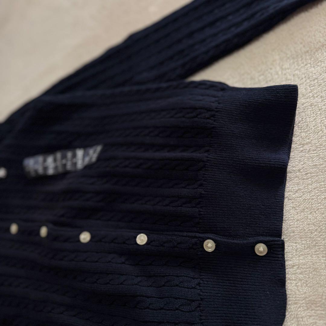 POLO RALPH LAUREN ケーブルニットカーディガン L(12-14)