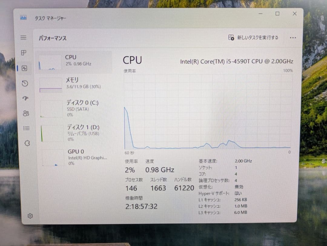 HP ProDesk 400 G1 DM i5-4590T 12GB おまけ付き
