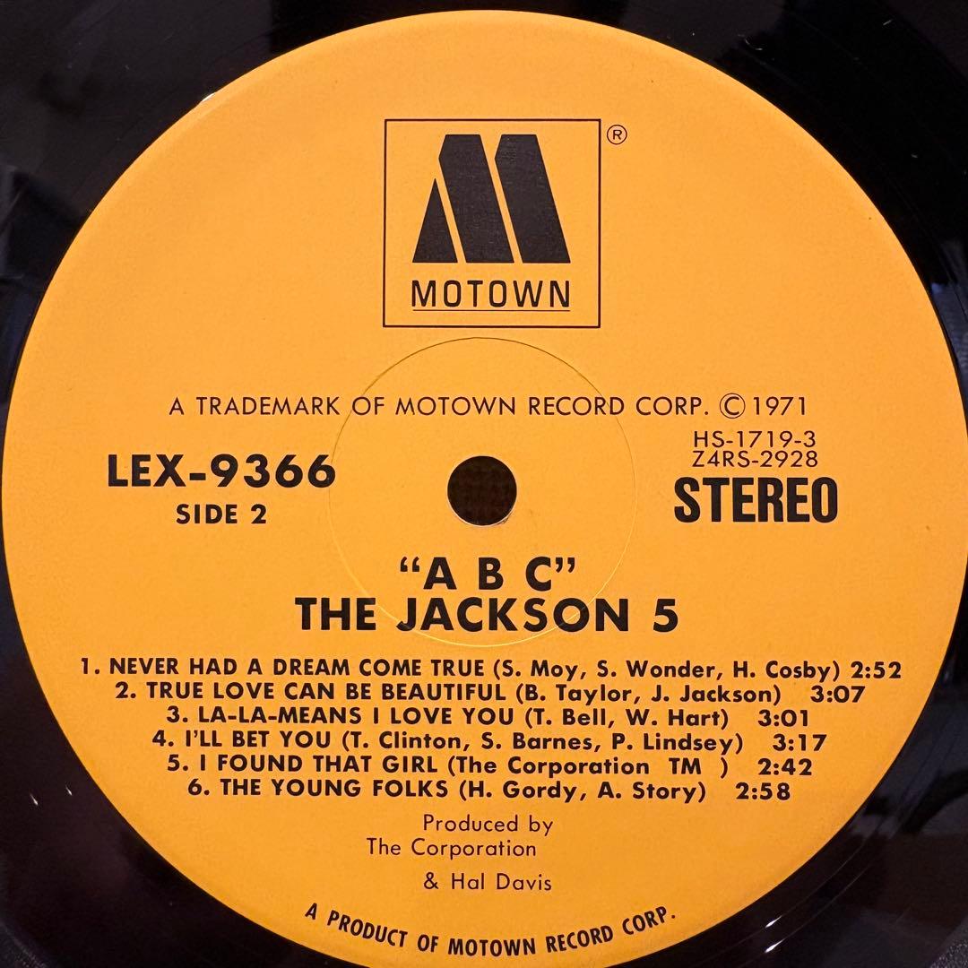 洋楽 jackson5 / ABC