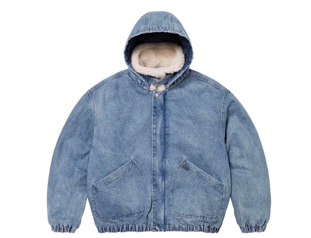 ジャケット・アウター Faux Shearling Lined Bomber Jacket