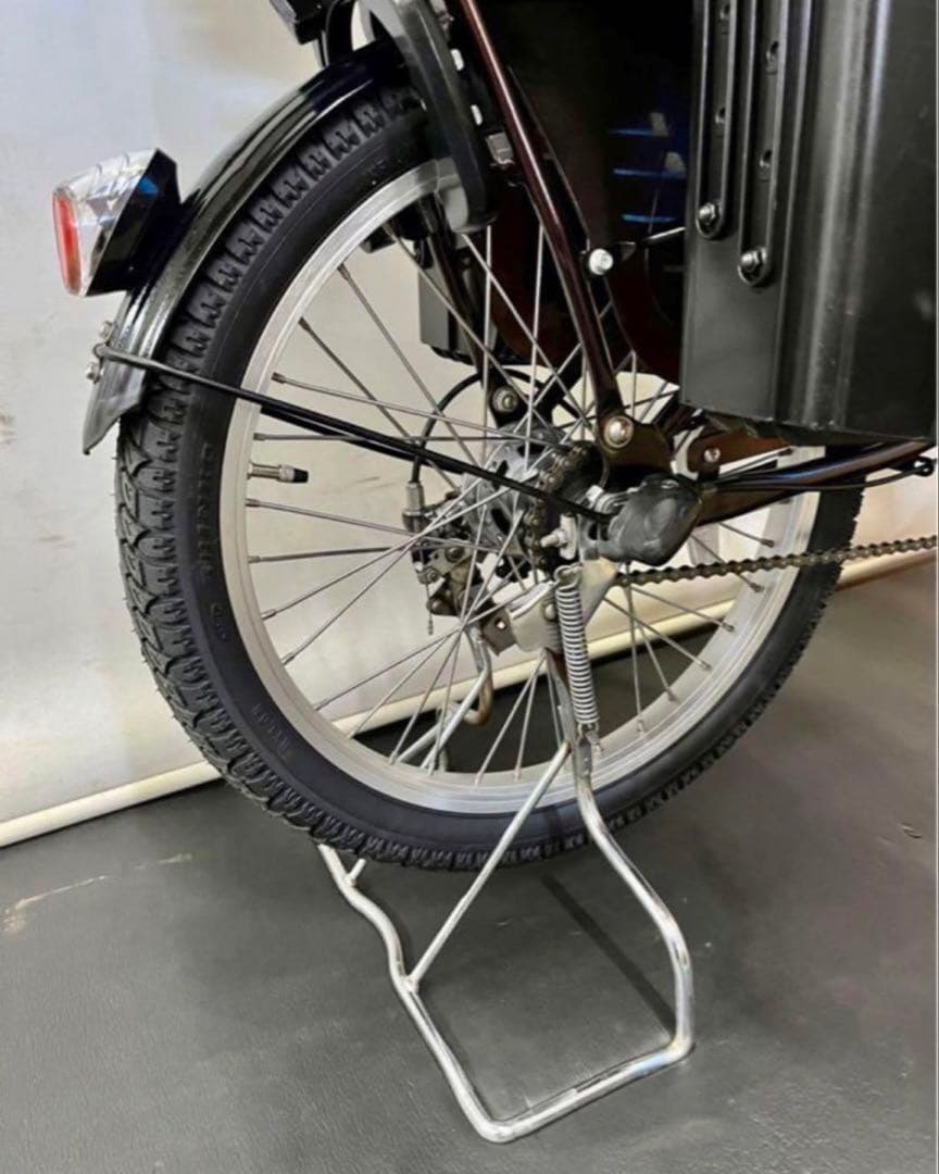 1年保証 新型　大容量　パナソニック　ギュットミニ　茶色　電動アシスト自転車
