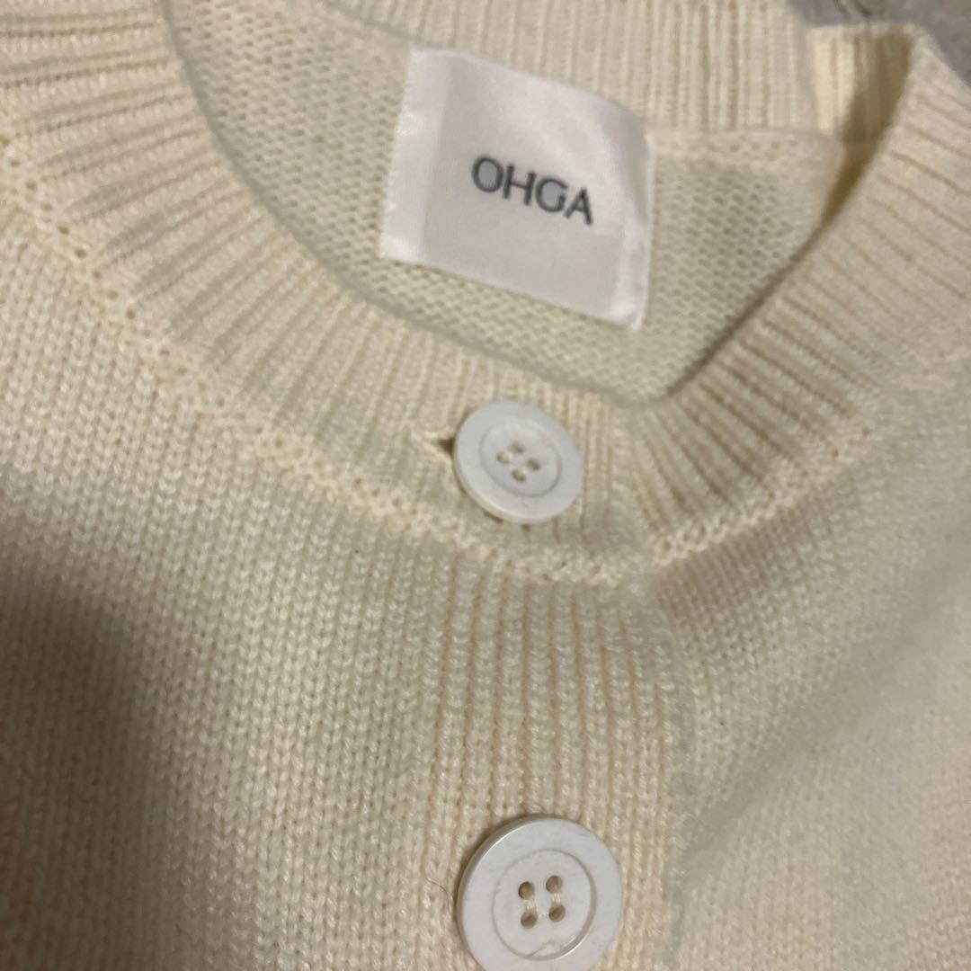 OHGA オーガ ドッキングぺプラムニット