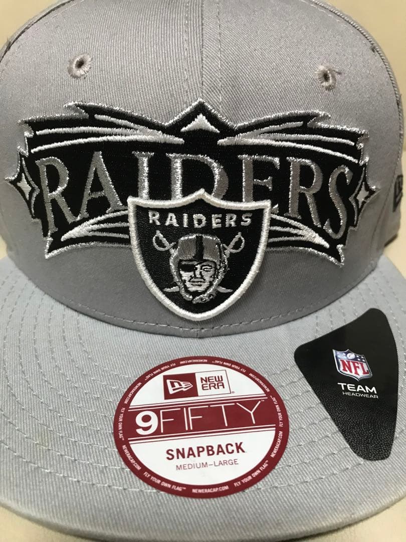 New Era Raiders 9FIFTY スナップバックキャップ
