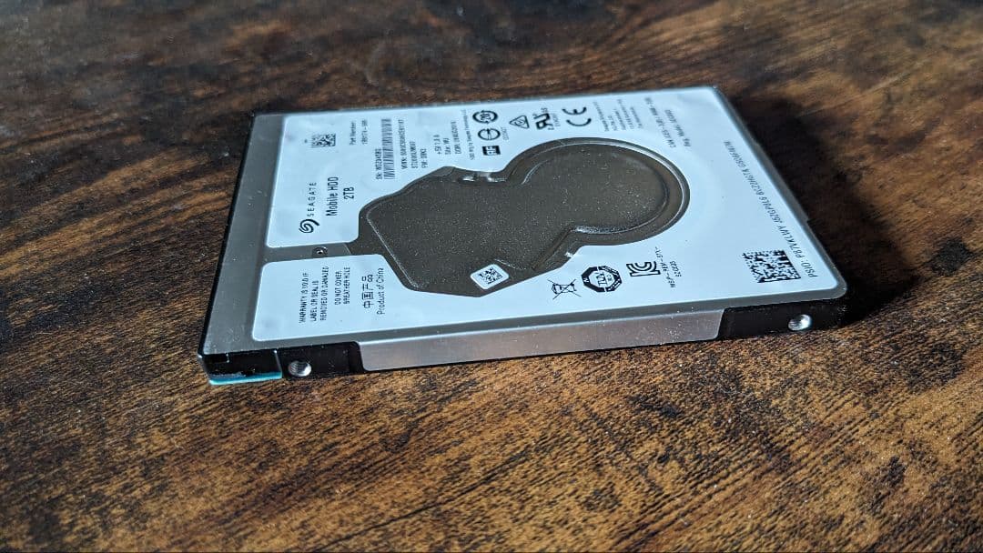 内蔵型ハードディスクドライブ Seagate mobile 2.5 HDD 2TB