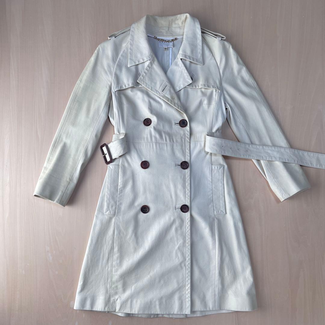 ジャケット・アウター CELINE/vintage leather coat