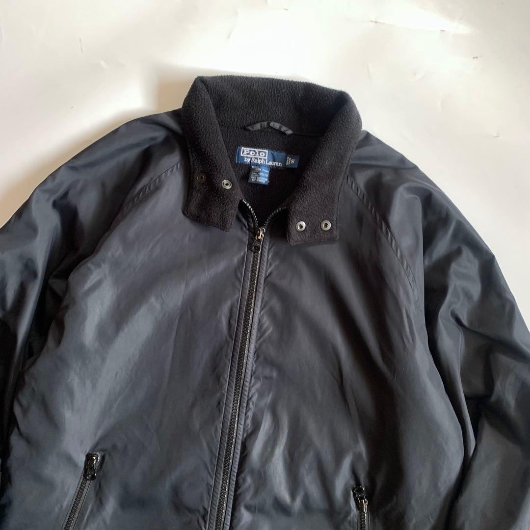 90s Ralph Lauren ハリントンジャケット　ナイロン　ドリズラー