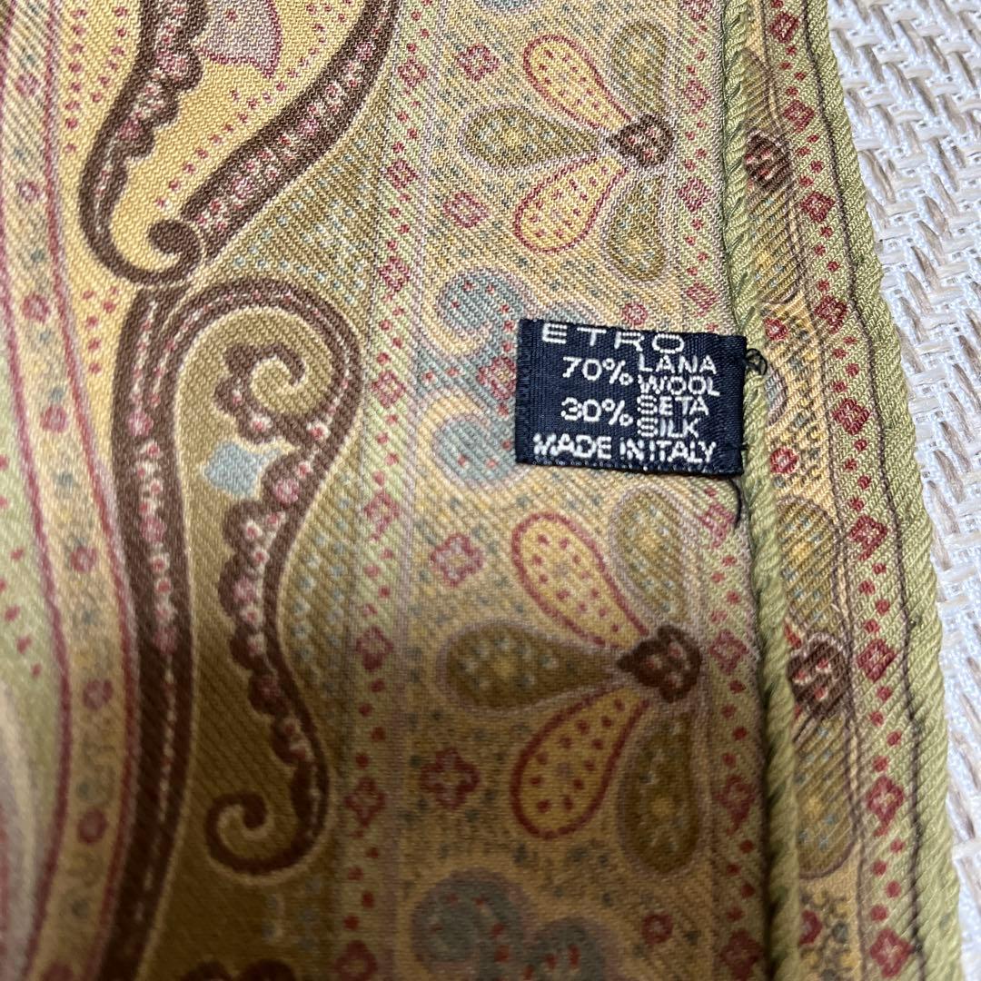 ETRO ペイズリー柄ストール エトロ