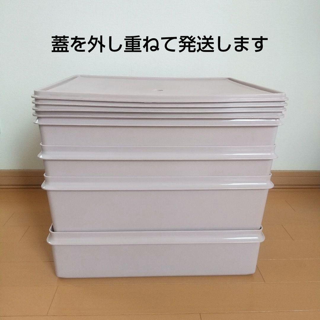【美品】タッパーウェア スーパーケース 4個セット(深型3個+薄型1個) ピンク