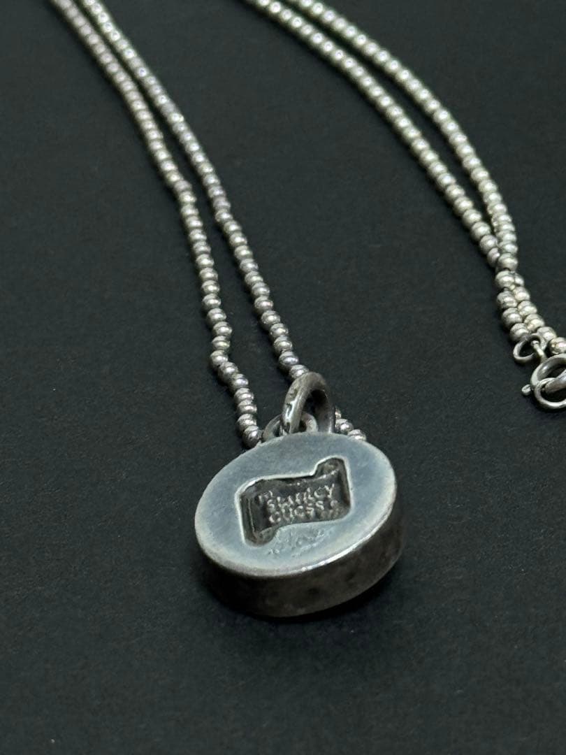 STANLEY GUESS ウッド スカル ペンダントトップ スタンリーゲス