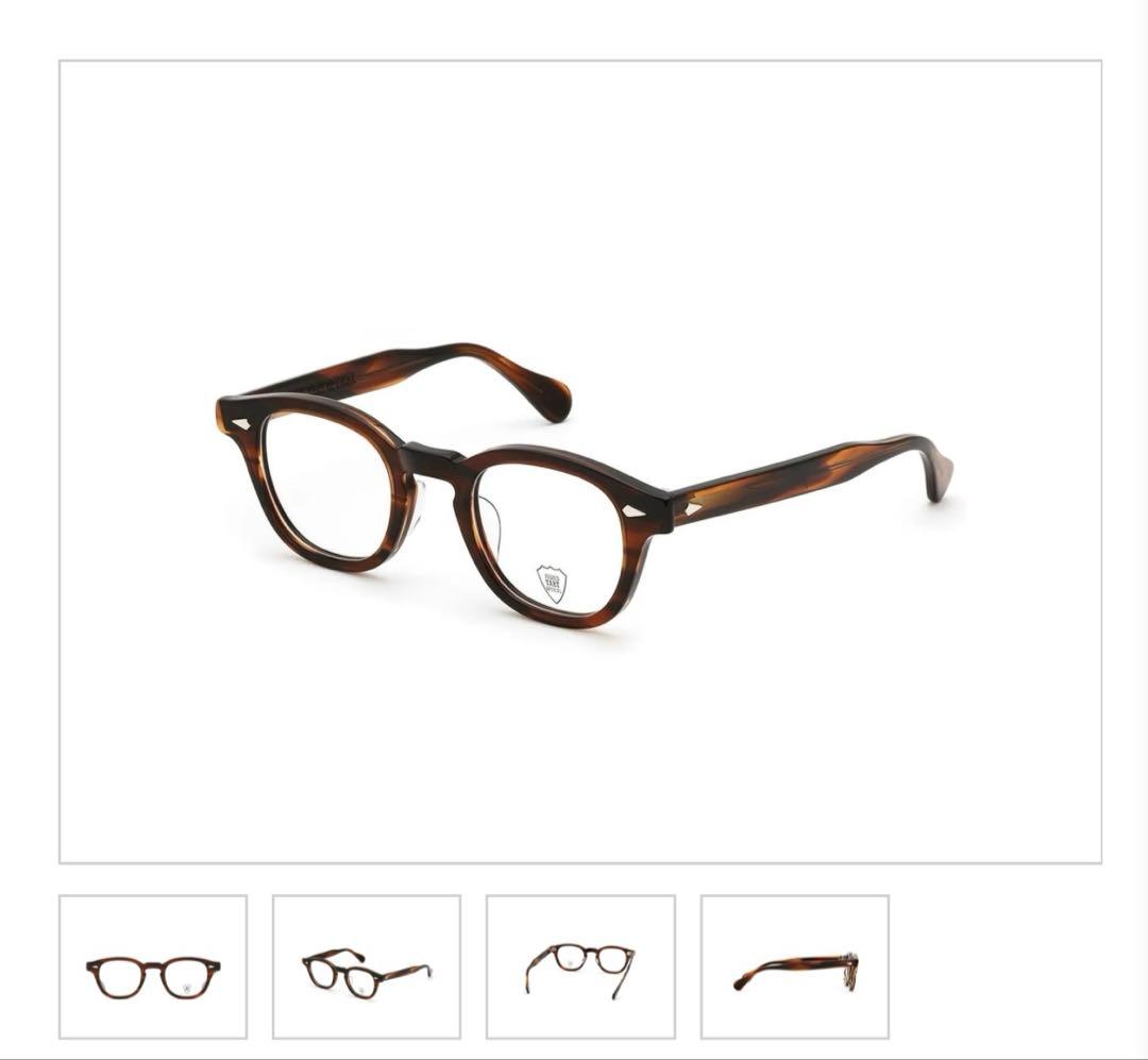 小物 JULIUS TART OPTICAL AR46/24-DEMI AMBER