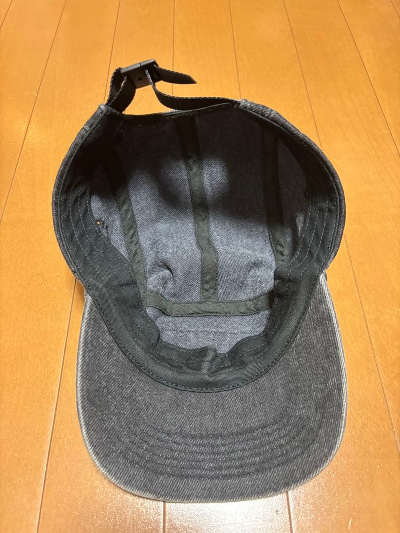 supreme ブラックデニムキャップ