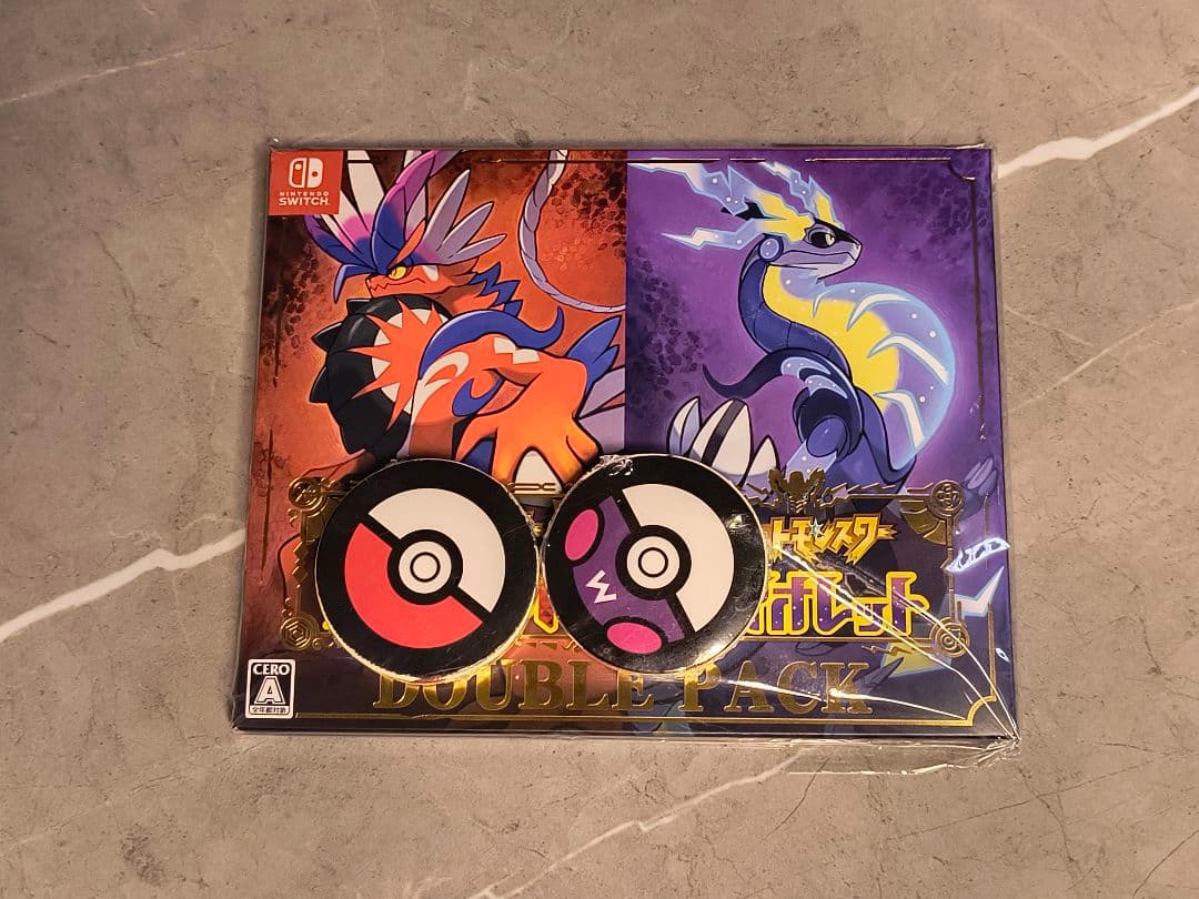ポケットモンスター スカーレット・バイオレット ダブルパック 予約特典 カード付