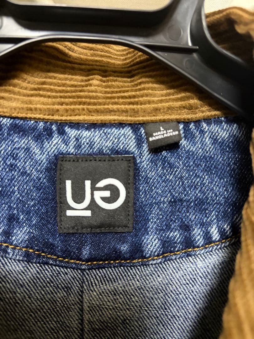 新品 GU UG カバーオールジャケットUNDERCOVER 66ブルー L