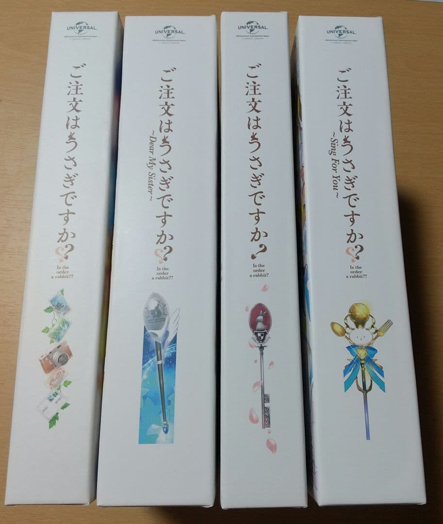 ご注文はうさぎですか?? ブルーレイ　4セット　美品