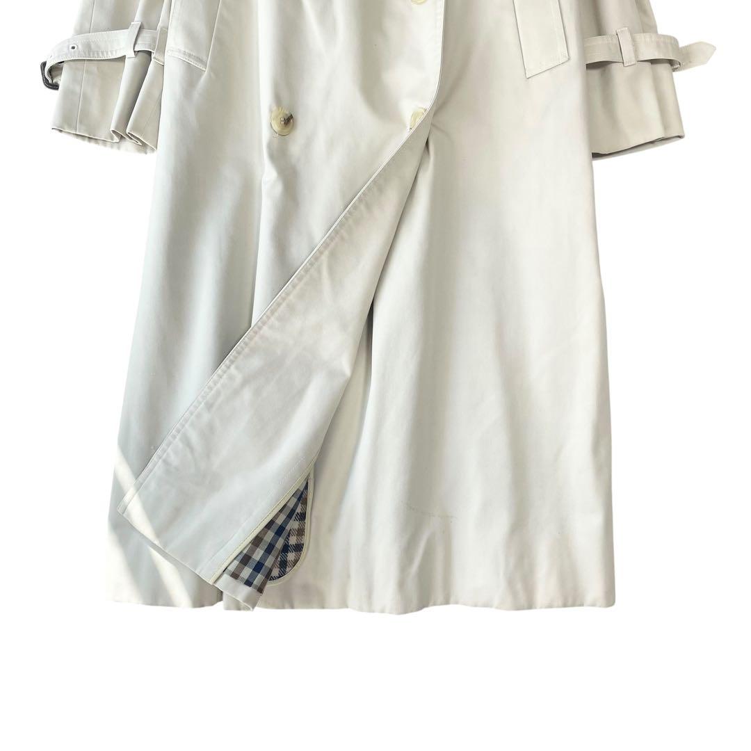希少✨英国製 Aquascutum トレンチコート ダブル ライナー Aqua5
