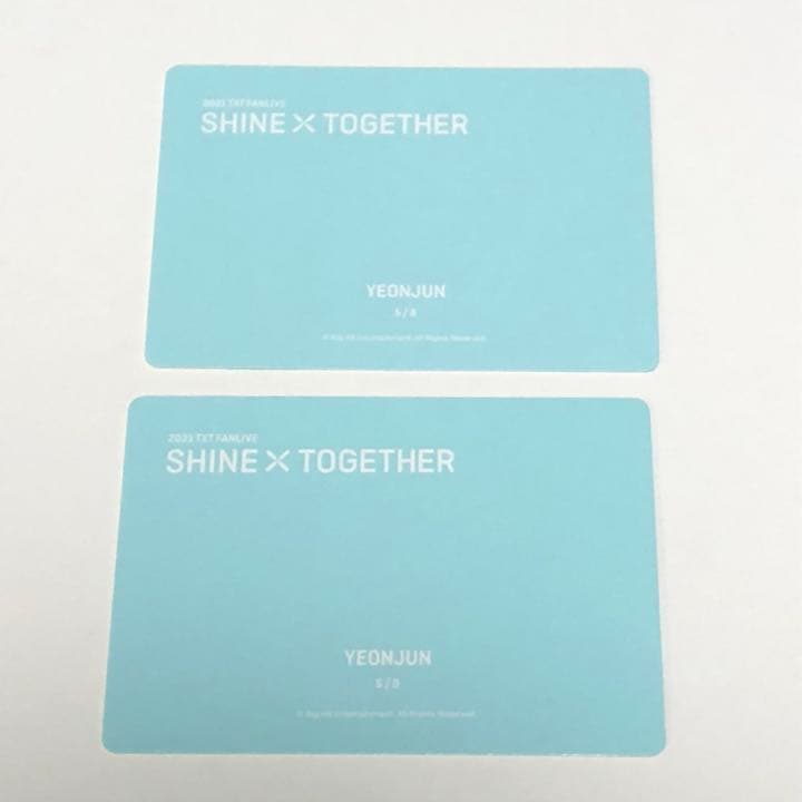 TXT ヨンジュン fanlive ミニフォト トレカ コンプ comprete