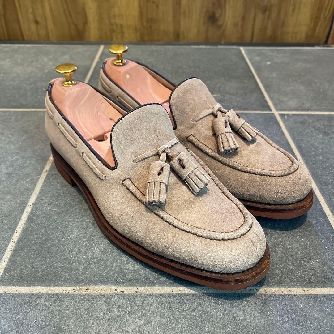 Berwick スペイン製　3910 タッセルローファー　UK7
