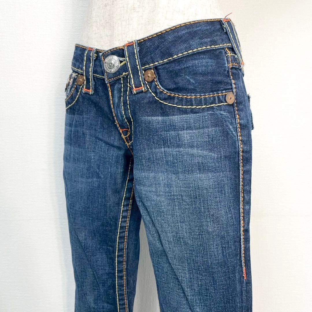 y2k❤️00s TRUE RELIGION rainbow JOEY デニム