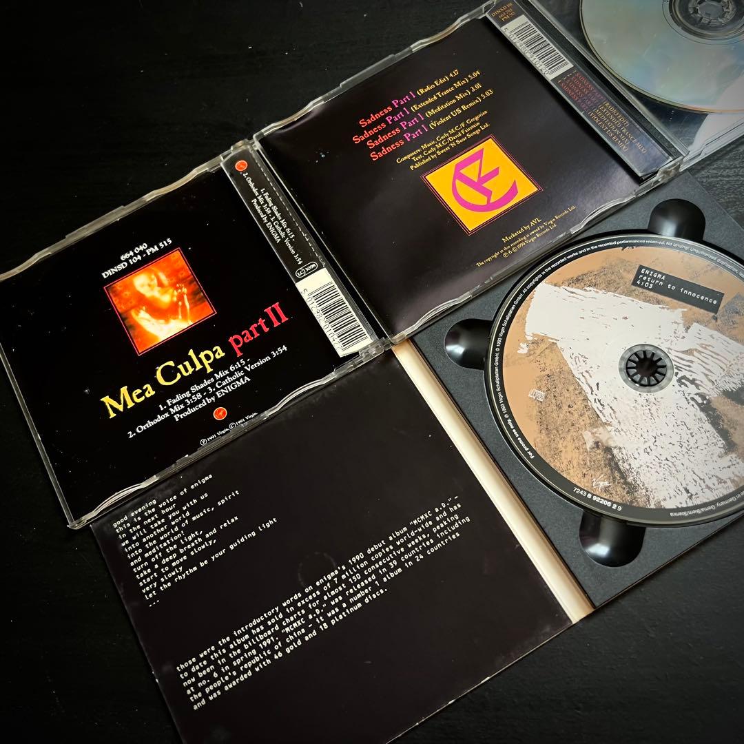 エニグマのプロモ含むCDシングル3枚