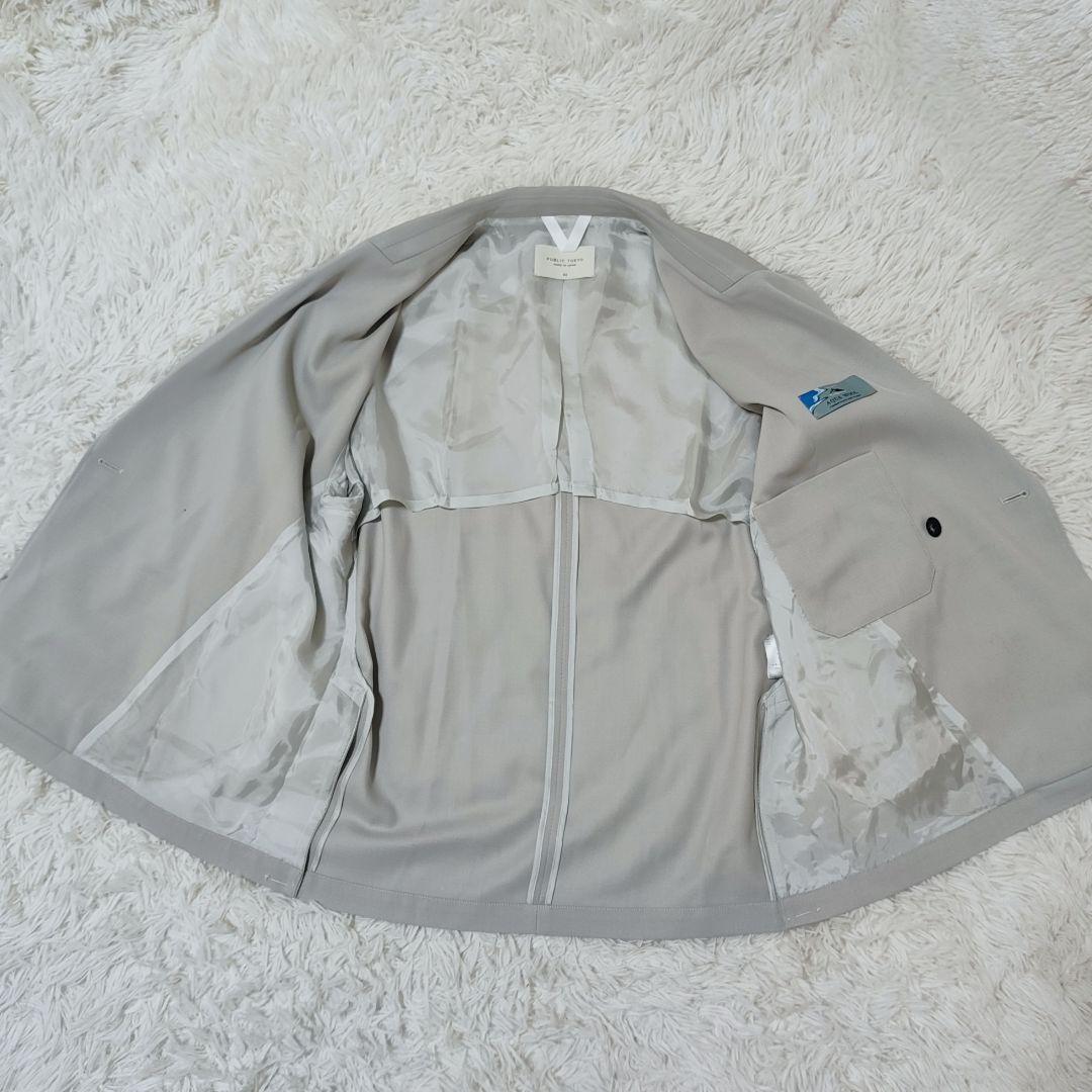 PUBLIC TOKYO AQUA WOOL カルゼダブル M相当