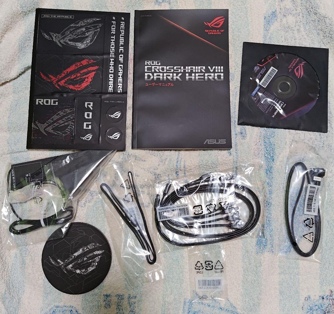 マザーボード ROG CROSSHAIR VIII DARK HERO
