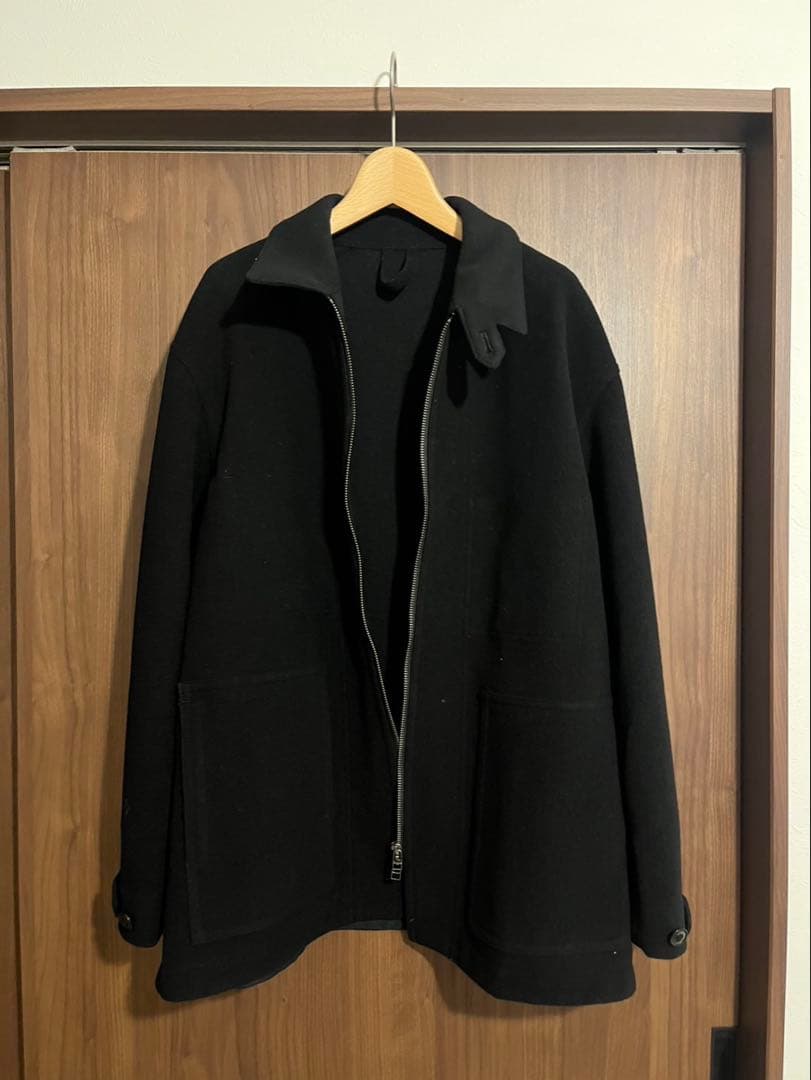confect ウールカシミヤフリースジップアップブルゾン