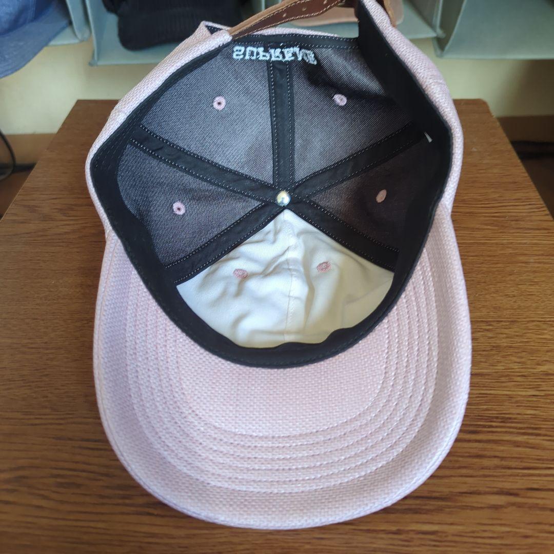 帽子 Supreme Raffia S Logo 6 Panel Cap Pink