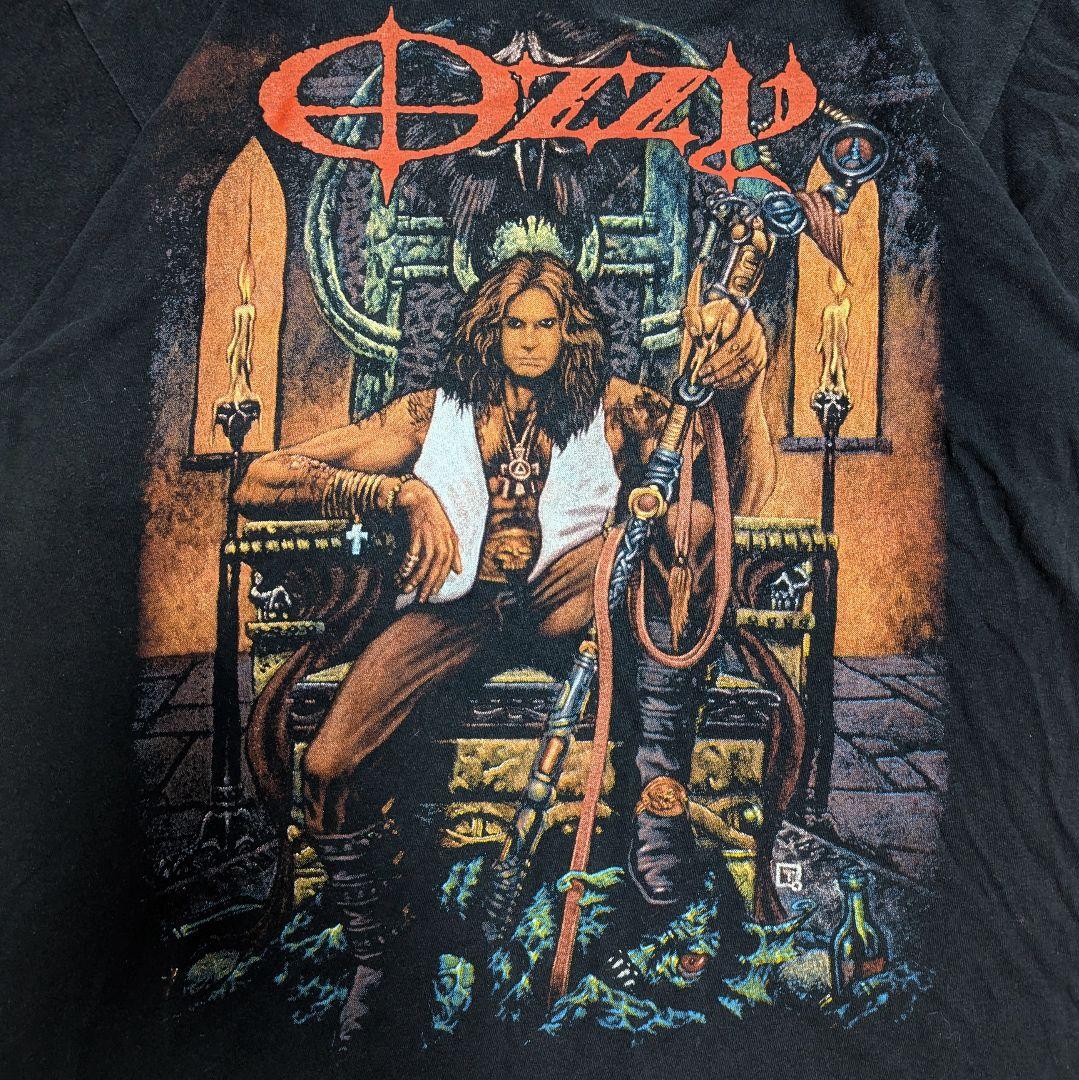 P008｜希少Ozzy Osbourne　バンドT　2000s　バックプリント