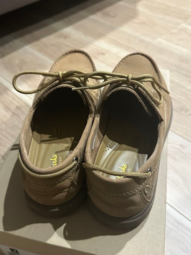 【値段交渉可】　Clarks Bratton Boat ブラウン