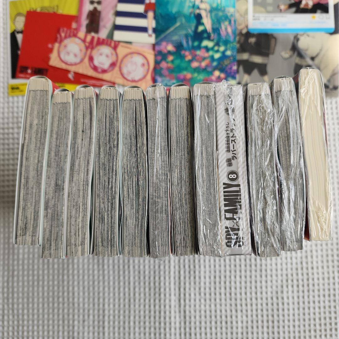 【全巻初版】スパイファミリー 1～10巻 ＆ 小説 特典あり