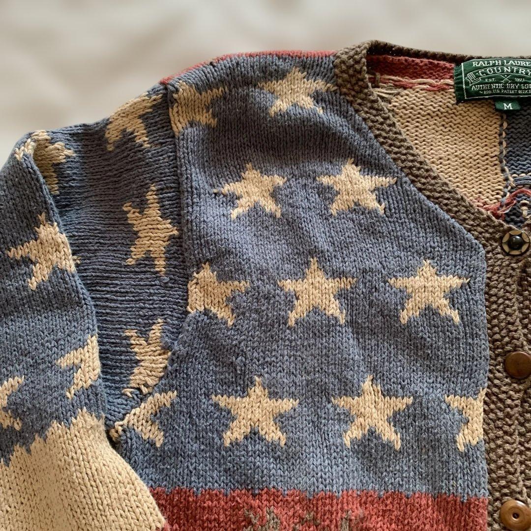 Ralph Lauren Country ニットカーディガン M