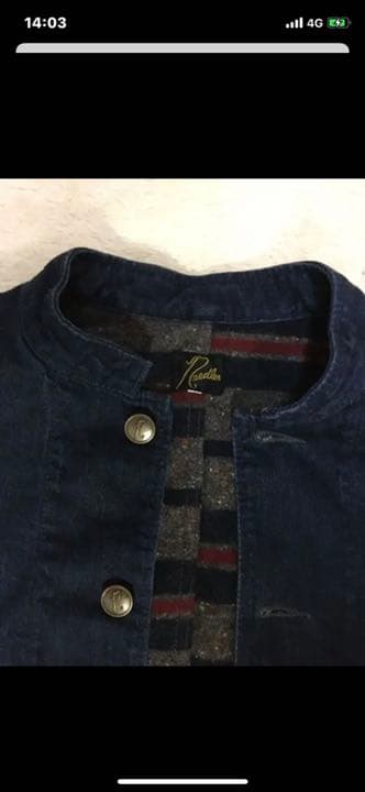 Needles ニードルス　Chore Coat Denim カバーオール
