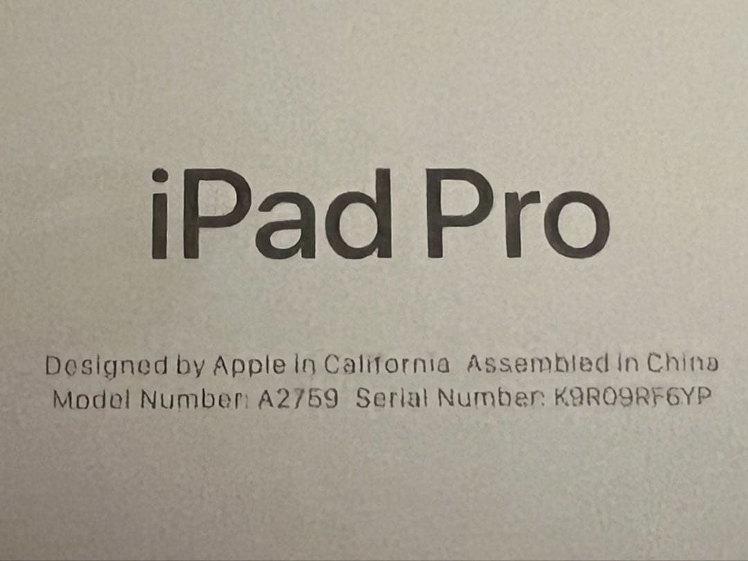 iPad Pro シルバー 第10世代 11インチ ジャンク品 リカバリーモード