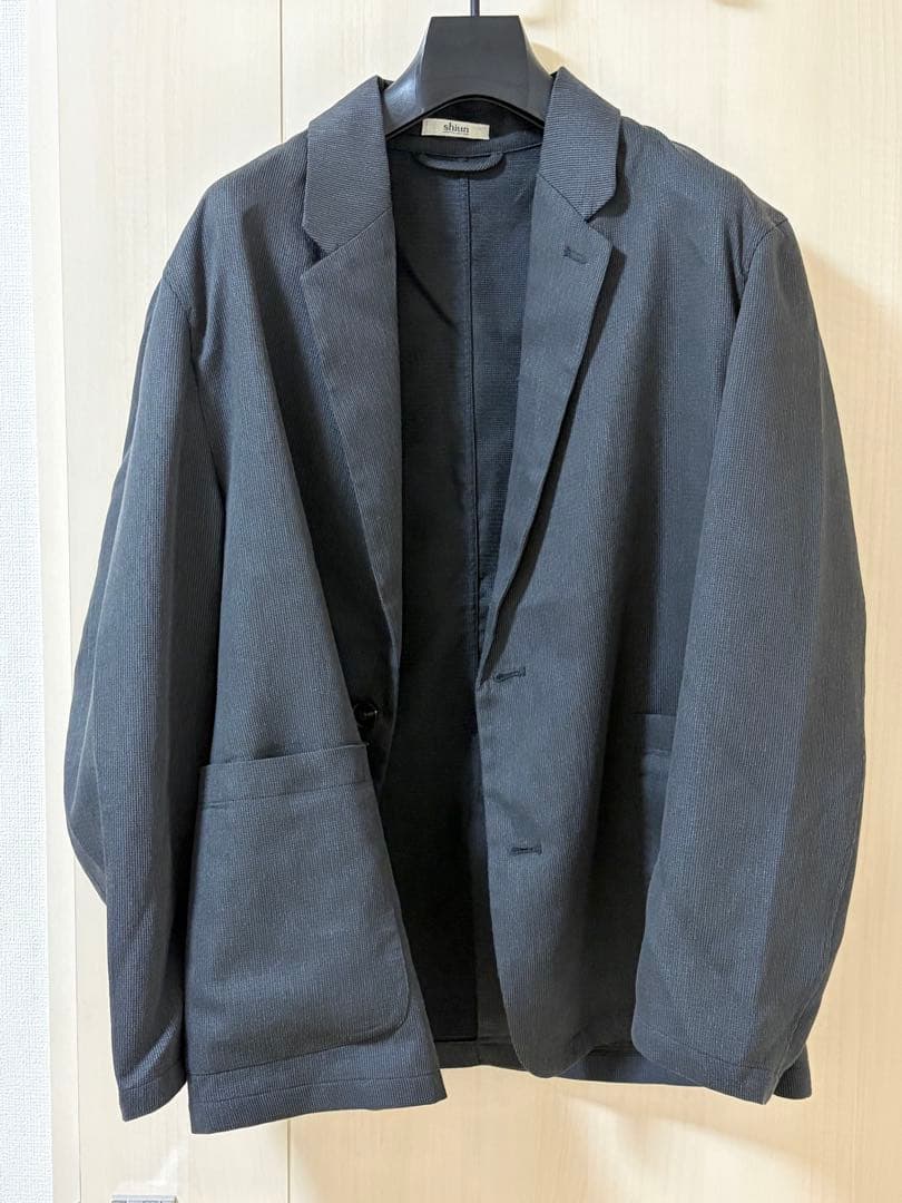 ジャケット・アウター shiun P/L SINGLE BREASTED JACKET