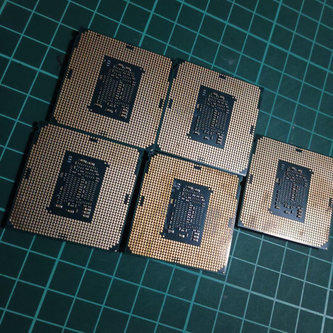 Intel Core i3-9100 CPU 3.60GHz 5枚セット