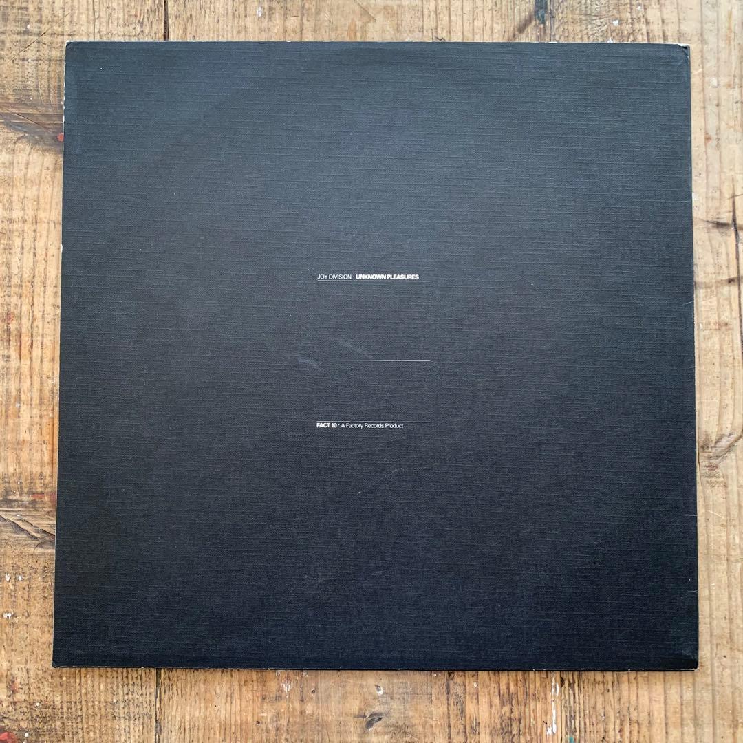 JOY DIVISION unknown pleasures レコード 初期UK