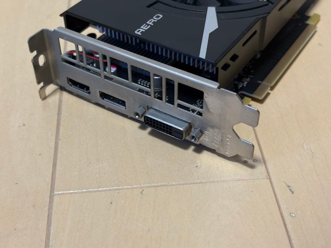 グラフィックボード・グラボ・ビデオカード MSI GTX1650 4GB OC