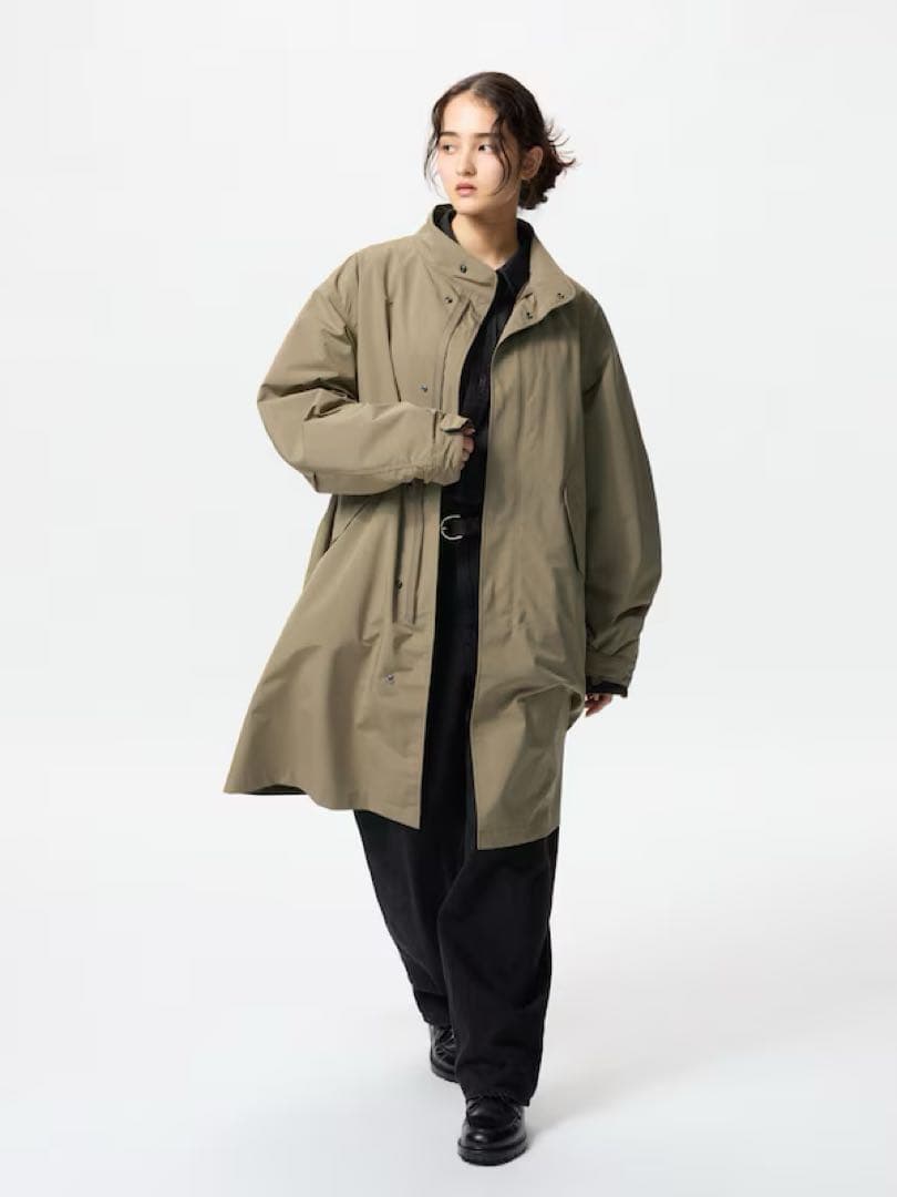 【完売】UNIQLO ウィンドプルーフ2WAYコート