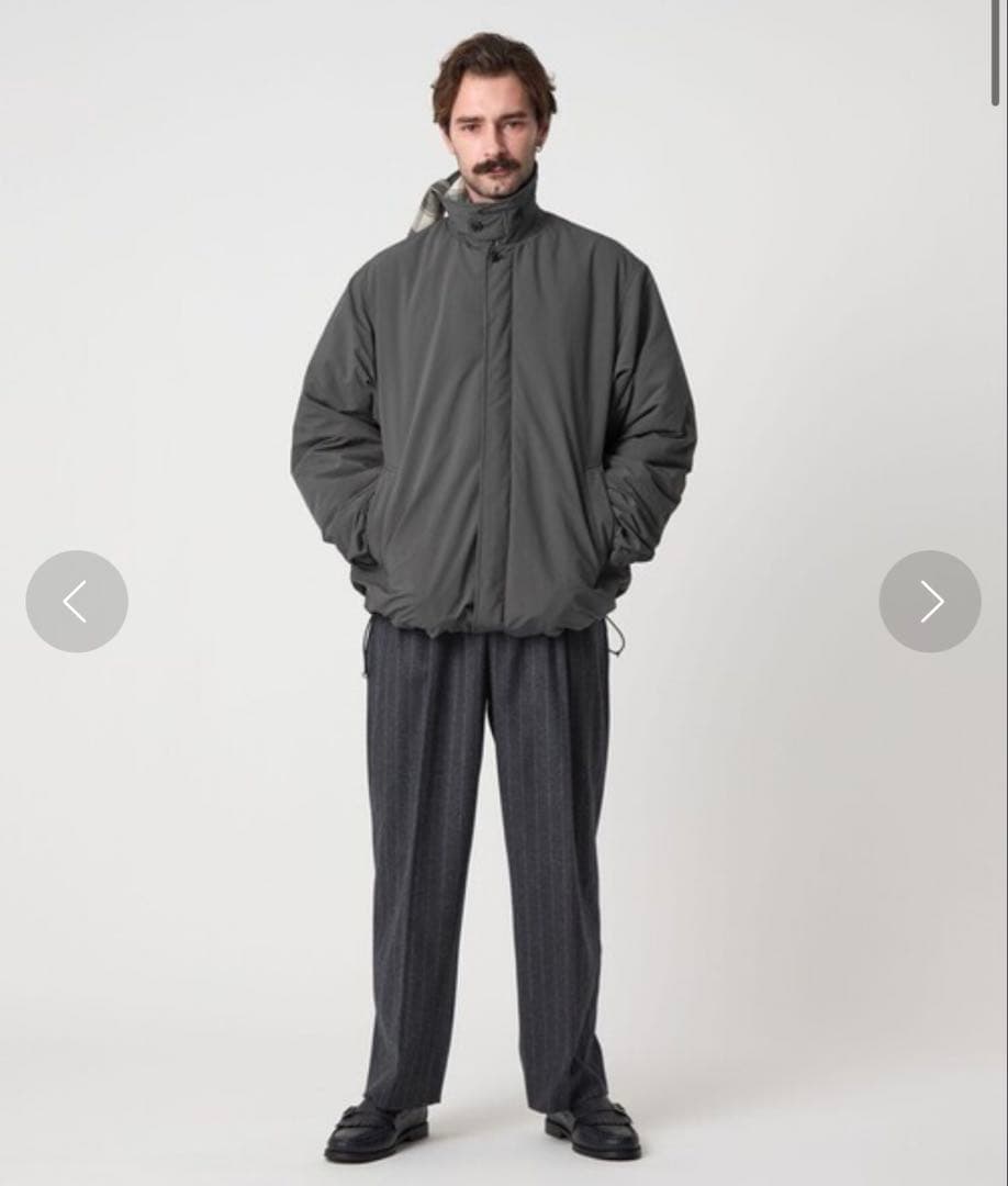 Steven Alanダルマバルカラー ジャケットII サイズL DK.GRAY