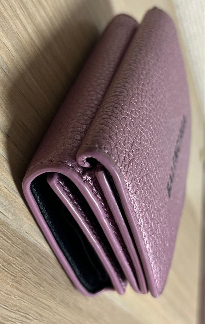 BALENCIAGA 三つ折り財布 ピンク