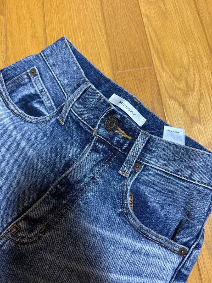 MOUSSY フレアデニム　23inch