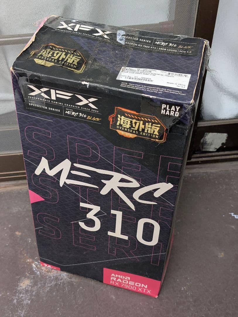 ジャンク品 XFX 7900xtx グラフィックボード